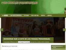Tablet Screenshot of lou-fougau.com